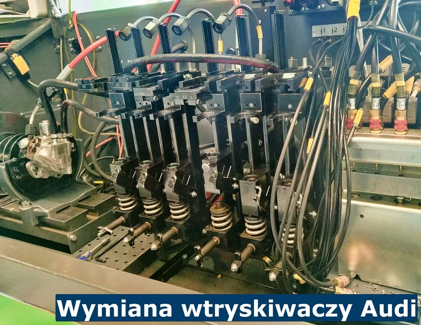 Wymiana wtrysków w Audi