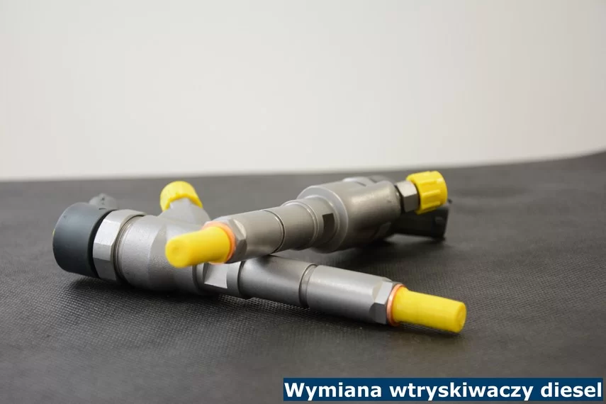 Wymiana wtryskiwaczy diesel