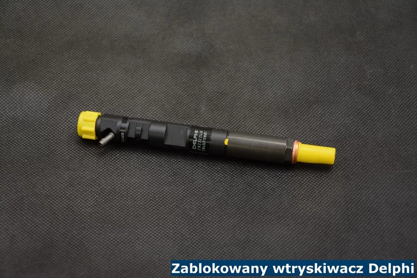 Zablokowany wtryskiwacz Delphi Zablokowany wtryskiwacz Delphi