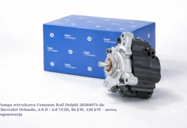 Pompa wtryskowa Common Rail Delphi 28384974 do Chevrolet Orlando, 2.0 D / 2.0 VCDi, 96 kW, 120 kW – nowa, regeneracja