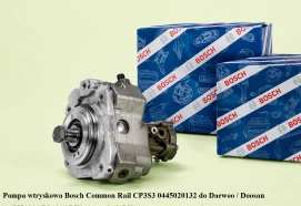 Pompa wtryskowa Bosch Common Rail CP3S3 0445020132 do Daewoo / Doosan — BH120 / BS106 / BX212 — silnik DV11 - nowa, regeneracja, cena