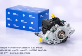 Pompa wtryskowa Common Rail Delphi 9424A050A do Citroën C8, 2.0 HDi, 100 kW, 120 kW – nowa, regeneracja