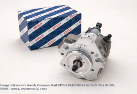 Pompa wtryskowa Bosch Common Rail CP3S3 0445020014 do MAN TGA 26.320, D2066 - nowa, regeneracja, cena