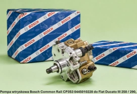 Pompa wtryskowa Bosch Common Rail CP3S3 0445010228 do Fiat Ducato III 250 / 290, 3.0 JTD / MultiJet - nowa, regeneracja, cena