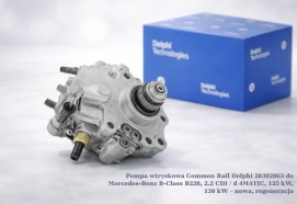 Pompa wtryskowa Common Rail Delphi 28302063 do Mercedes-Benz B-Class B220, 2.2 CDI / d 4MATIC, 125 kW, 130 kW – nowa, regeneracja