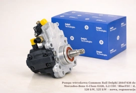 Pompa wtryskowa Common Rail Delphi 28447438 do Mercedes-Benz E-Class E220, 2.2 CDI / BlueTEC / d, 120 kW, 125 kW – nowa, regeneracja