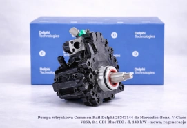 Pompa wtryskowa Common Rail Delphi 28343144 do Mercedes-Benz, V-Class V250, 2.1 CDI BlueTEC / d, 140 kW – nowa, regeneracja