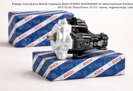 Pompa wtryskowa Bosch Common Rail CP3HS3 0445020080 do International PayStar, 10.5/12.4L MaxxForce 11/13 - nowa, regeneracja, cena