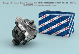 Pompa wtryskowa Bosch Common Rail CP3S3 0445020125 do MAN TGA 24 – 41.540, 12.4 D2676 - nowa, regeneracja, cena