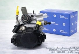 Pompa wtryskowa Common Rail Delphi 28257495 do Mercedes-Benz A-Class A200 / A220, 100 - 125 kW – nowa, regeneracja