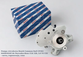 Pompa wtryskowa Bosch Common Rail CP3S3 0445010345 do Mercedes-Benz CLK 320, 3.0 V6 CDI - nowa, regeneracja, cena