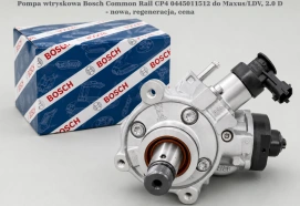 Pompa wtryskowa Bosch Common Rail CP4 0445011512 do Maxus/LDV, 2.0 D - nowa, regeneracja, cena