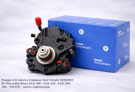 Pompa wtryskowa Common Rail Delphi 28302063 do Mercedes-Benz GLK 200 / GLK 220 / GLK 250, 100 - 150 kW – nowa, regeneracja