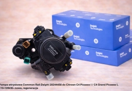 Pompa wtryskowa Common Rail Delphi 28244458 do Citroen C4 Picasso I / C4 Grand Picasso I, 110-120kW– nowa, regeneracja