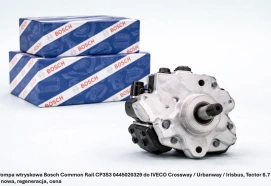 Pompa wtryskowa Bosch Common Rail CP3S3 0445020329 do IVECO Crossway / Urbanway / Irisbus, Tector 6.7 – nowa, regeneracja, cena