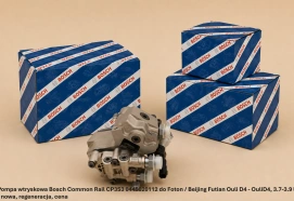 Pompa wtryskowa Bosch Common Rail CP3S3 0445020112 do Foton / Beijing Futian Ouli D4 - OuliD4, 3.7-3.9 l - nowa, regeneracja, cena