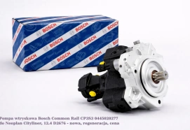 Pompa wtryskowa Bosch Common Rail CP3S3 0445020277 do Neoplan Cityliner, 12.4 D2676 - nowa, regeneracja, cena