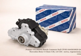 Pompa wtryskowa Bosch Common Rail CP3S3 0445010029 do Mercedes-Benz C-Class C30, 3.0 CDI - nowa, regeneracja, cena