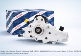Pompa wtryskowa Bosch Common Rail CP3S3 0445010078 do Mercedes-Benz E-Class E270 CDI, 2.7 CDI - nowa, regeneracja, cena