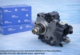 Pompa wtryskowa Common Rail Delphi 28252614 do Mercedes-Benz GLA 200 / GLA 220, 100-130 kW– nowa, regeneracja
