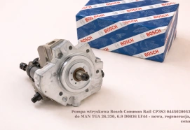 Pompa wtryskowa Bosch Common Rail CP3S3 0445020053 do MAN TGA 26.330, 6.9 D0836 LF44 - nowa, regeneracja, cena