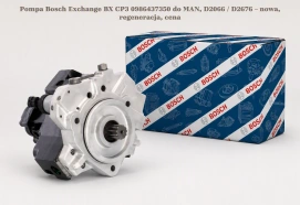 Pompa Bosch Exchange BX CP3 0986437350 do MAN, D2066 / D2676 – nowa, regeneracja, cena
