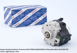 Pompa wtryskowa Bosch Common Rail CP3S3 0445010359 do Mercedes-Benz GLK 350 CDI - nowa, regeneracja, cena