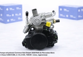 Pompa wtryskowa Common Rail Delphi 28297640 do Mercedes-Benz C-Class C250/C300, 2.1/2.2 CDI, 150kW– nowa, regeneracja