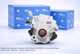 Pompa wtryskowa Common Rail Delphi 28249007 do Mercedes-Benz Viano, 100 - 120 kW – nowa, regeneracja
