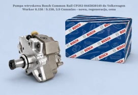Pompa wtryskowa Bosch Common Rail CP3S3 0445020149 do Volkswagen Worker 8.150 / 9.150, 3.9 Cummins - nowa, regeneracja, cena
