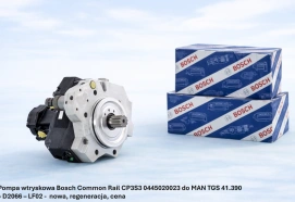 Pompa wtryskowa Bosch Common Rail CP3S3 0445020023 do MAN TGS 41.390 – D2066 – LF02 - nowa, regeneracja, cena