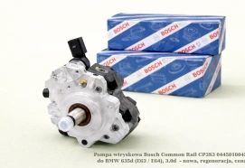 Pompa wtryskowa Bosch Common Rail CP3S3 0445010045 do BMW 635d (E63 / E64), 3.0d - nowa, regeneracja, cena