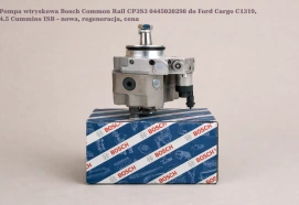 Pompa wtryskowa Bosch Common Rail CP3S3 0445020298 do Ford Cargo C1319, 4.5 Cummins ISB - nowa, regeneracja, cena