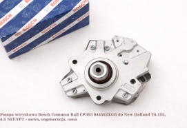 Pompa wtryskowa Bosch Common Rail CP3S3 0445020335 do New Holland T6.155, 4.5 NEF/FPT - nowa, regeneracja, cena