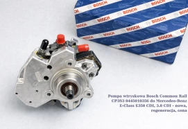 Pompa wtryskowa Bosch Common Rail CP3S3 0445010356 do Mercedes-Benz E-Class E350 CDI, 3.0 CDI - nowa, regeneracja, cena