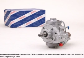 Pompa wtryskowa Bosch Common Rail CP3HS3 0445020156 do MAN Lion’s City A35 / A66 - 6.9 D0836 LOH - nowa, regeneracja, cena