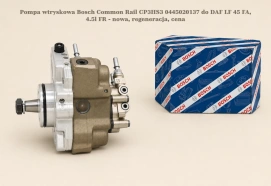 Pompa wtryskowa Bosch Common Rail CP3HS3 0445020137 do DAF LF 45 FA, 4.5l FR - nowa, regeneracja, cena