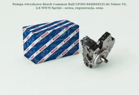 Pompa wtryskowa Bosch Common Rail CP3S3 0445010115 do Volare V5, 2.8 MWM Sprint - nowa, regeneracja, cena