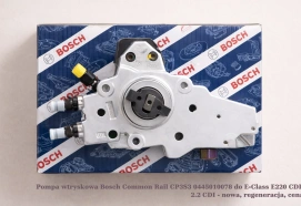 Pompa wtryskowa Bosch Common Rail CP3S3 0445010078 do E-Class E220 CDI, 2.2 CDI - nowa, regeneracja, cena