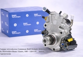 Pompa wtryskowa Common Rail Delphi 28261919 do Mercedes-Benz Viano, 100 - 120 kW – nowa, regeneracja