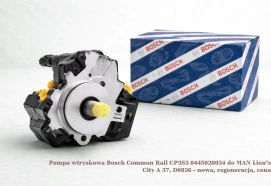 Pompa wtryskowa Bosch Common Rail CP3S3 0445020034 do MAN Lion’s City A 37 , D0836 - nowa, regeneracja, cena