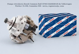 Pompa wtryskowa Bosch Common Rail CP3S3 0445020149 do Volkswagen Worker 15.190, Cummins ISB - nowa, regeneracja, cena