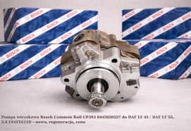 Pompa wtryskowa Bosch Common Rail CP3S3 0445020257 do DAF LF 45 / DAF LF 55, 3.9 F4AFE611D - nowa, regeneracja, cena