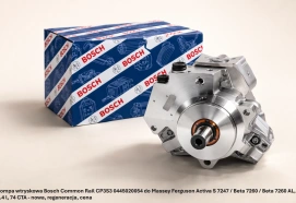 Pompa wtryskowa Bosch Common Rail CP3S3 0445020054 do Massey Ferguson Activa S 7247 / Beta 7260 / Beta 7260 AL, 7.4 l, 74 CTA - nowa, regeneracja, cena