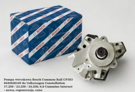 Pompa wtryskowa Bosch Common Rail CP3S3 0445020149 do Volkswagen Constellation 17.250 / 23.250 / 24.250, 6.0 Cummins Interact - nowa, regeneracja, cena
