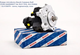 Pompa wtryskowa Bosch Common Rail CP3S3 0445020277 do MAN TGS, 10.5 D2066 / 12.4 D2676 - nowa, regeneracja, cena