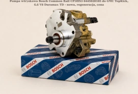 Pompa wtryskowa Bosch Common Rail CP3HS3 0445020105 do GMC TopKick, 6.6 V8 Duramax TD - nowa, regeneracja, cena