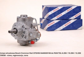 Pompa wtryskowa Bosch Common Rail CP3HS3 0445020156 do MAN TGL 8.250 / 10.250 / 12.250 - D0836 - nowa, regeneracja, cena