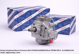 Pompa wtryskowa Bosch Common Rail CP3HS3 0445020156 do TEMSA MD 9 - 6.9 D0836 LOH - nowa, regeneracja, cena