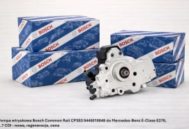 Pompa wtryskowa Bosch Common Rail CP3S3 0445010048 do Mercedes-Benz E-Class E270, 2.7 CDI - nowa, regeneracja, cena